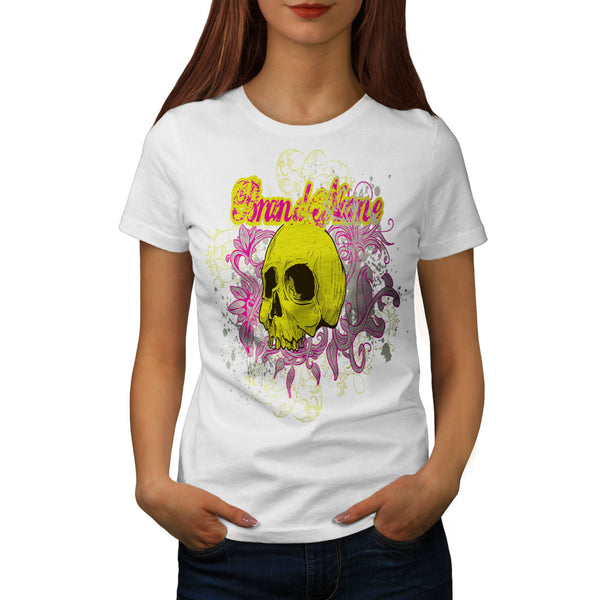 Monster Skull Brand Womens T-Shirt