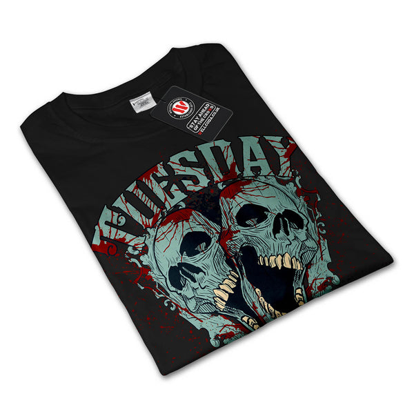 Tuesday Horror Night Mens Long Sleeve T-Shirt