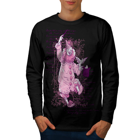 Evil Fat Magician Mens Long Sleeve T-Shirt