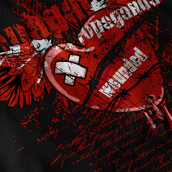 Wounded Propaganda Mens Long Sleeve T-Shirt