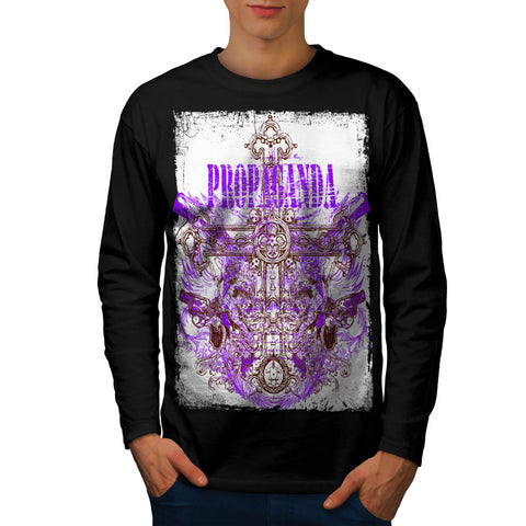 Propaganda Graveyard Mens Long Sleeve T-Shirt