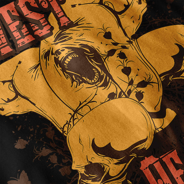 Harvest Of Fear Face Mens Long Sleeve T-Shirt
