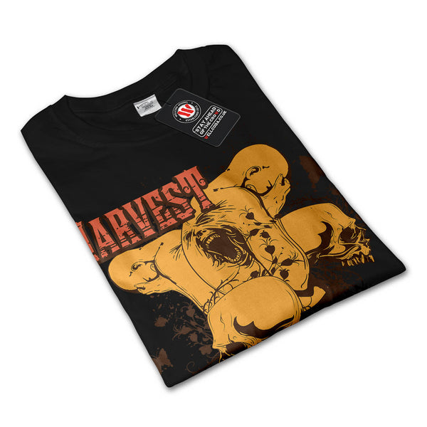 Harvest Of Fear Face Mens Long Sleeve T-Shirt