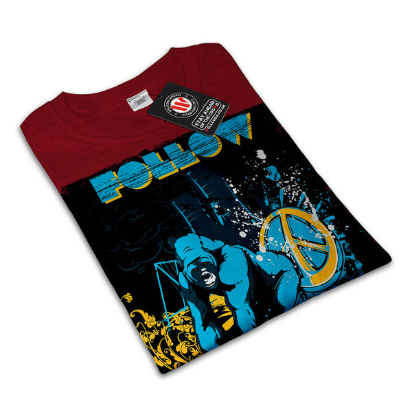 Follow the Wild Chimp Mens T-Shirt