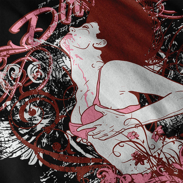 Dirty Shower Lady Mens Long Sleeve T-Shirt