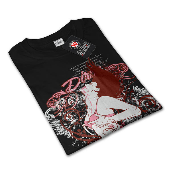 Dirty Shower Lady Mens Long Sleeve T-Shirt