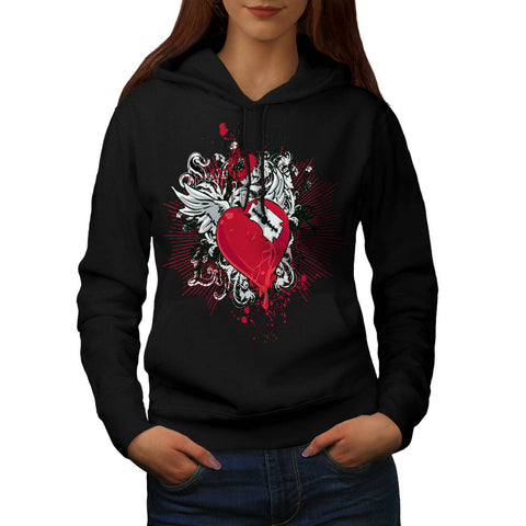 Key To My Heart Love Womens Hoodie