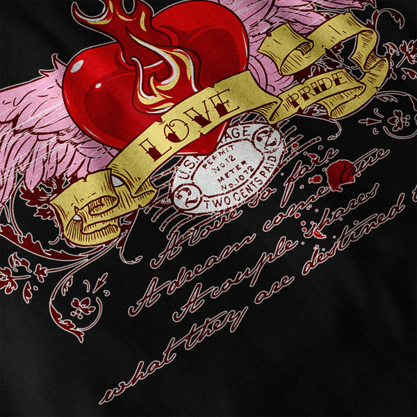 Love Lust Pride Power Mens Long Sleeve T-Shirt