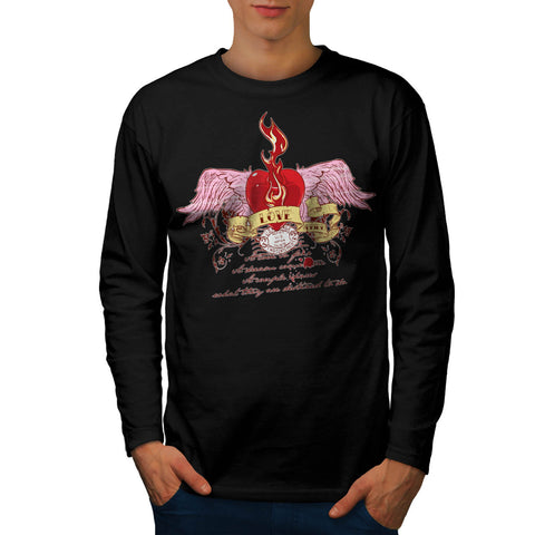 Love Lust Pride Power Mens Long Sleeve T-Shirt