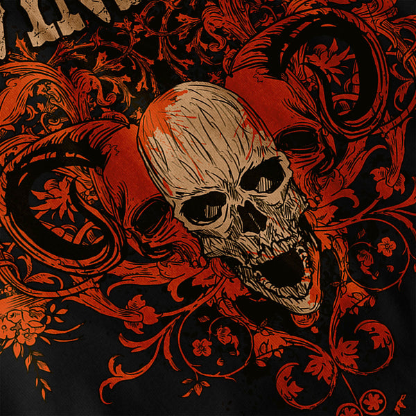 Winner Animal Skull Mens Long Sleeve T-Shirt