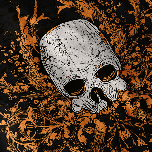 Monster Horror Skull Mens Long Sleeve T-Shirt