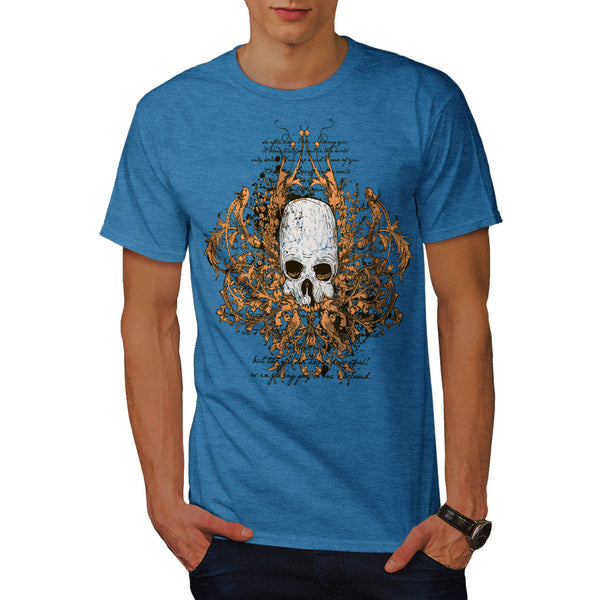 Monster Horror Skull Mens T-Shirt