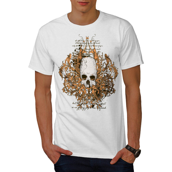 Monster Horror Skull Mens T-Shirt