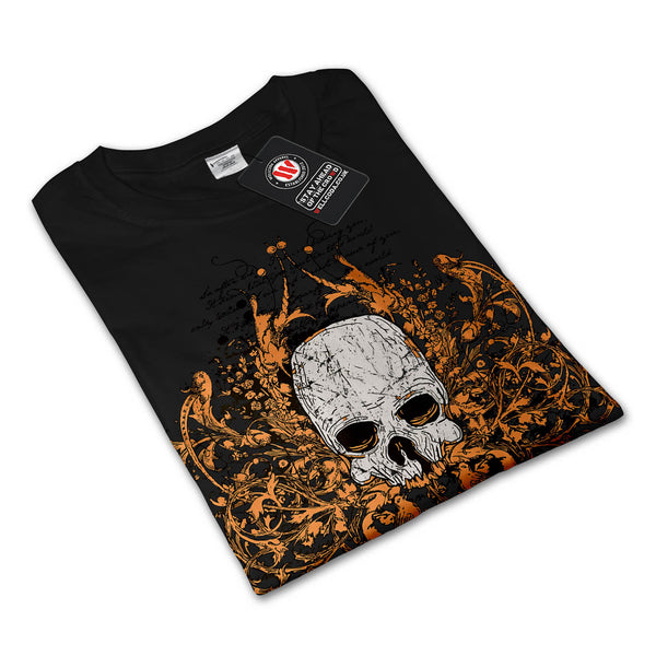 Monster Horror Skull Mens Long Sleeve T-Shirt