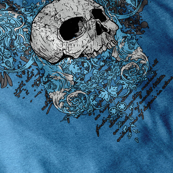 Hell Heaven Skull Jaw Mens T-Shirt