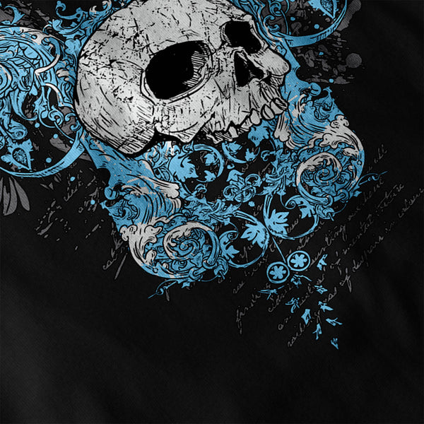 Hell Heaven Skull Jaw Mens Long Sleeve T-Shirt
