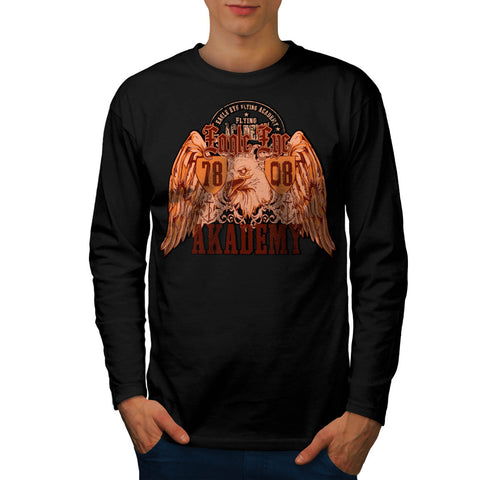 Eagle Eye Flying Team Mens Long Sleeve T-Shirt