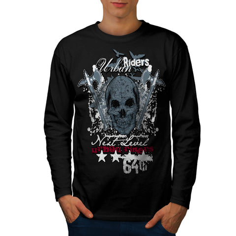 Urban Hell Rise Rider Mens Long Sleeve T-Shirt