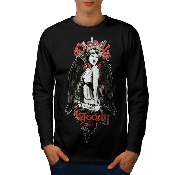 Deadly Goody Lady Est Mens Long Sleeve T-Shirt