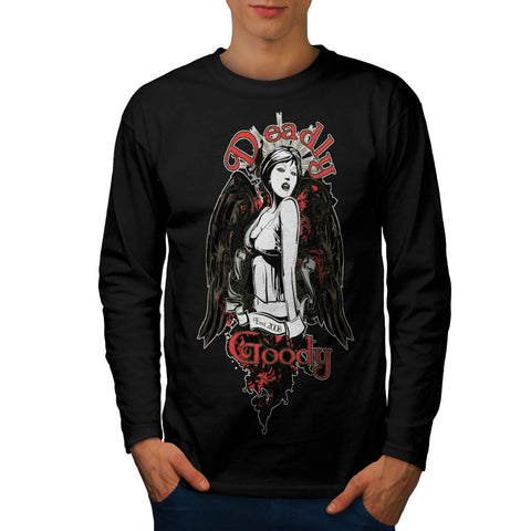 Deadly Goody Lady Est Mens Long Sleeve T-Shirt