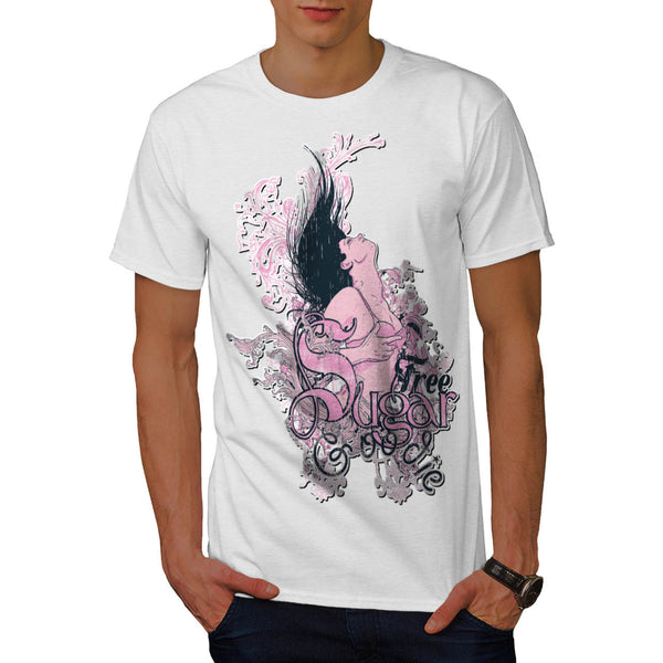 Free Sugar Model Girl Mens T-Shirt