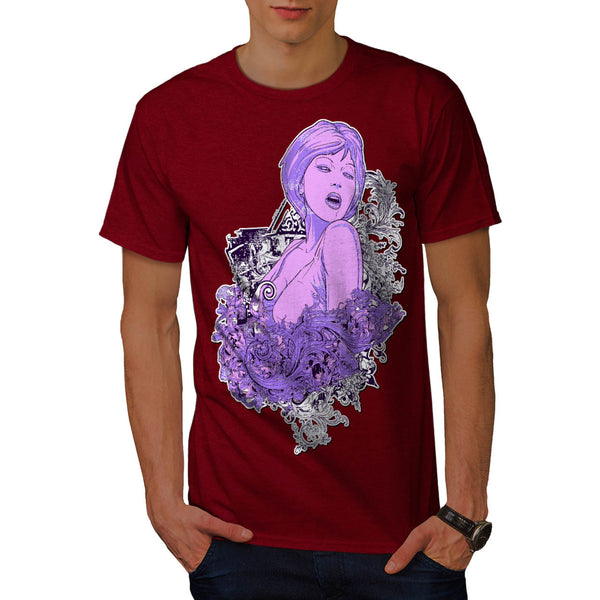 Model Poser Lady Hot Mens T-Shirt