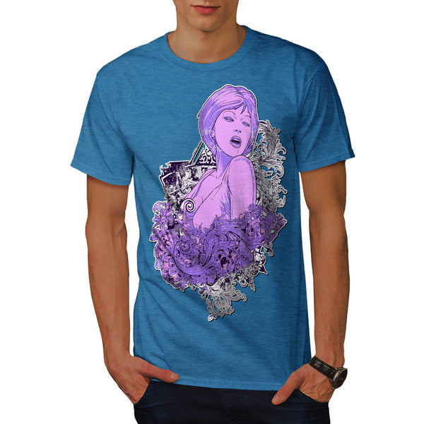 Model Poser Lady Hot Mens T-Shirt