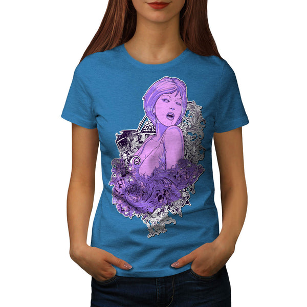 Model Poser Lady Hot Womens T-Shirt