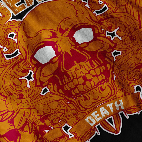 Monster Death Skull Mens Long Sleeve T-Shirt