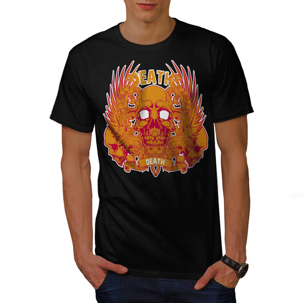 Monster Death Skull Mens T-Shirt