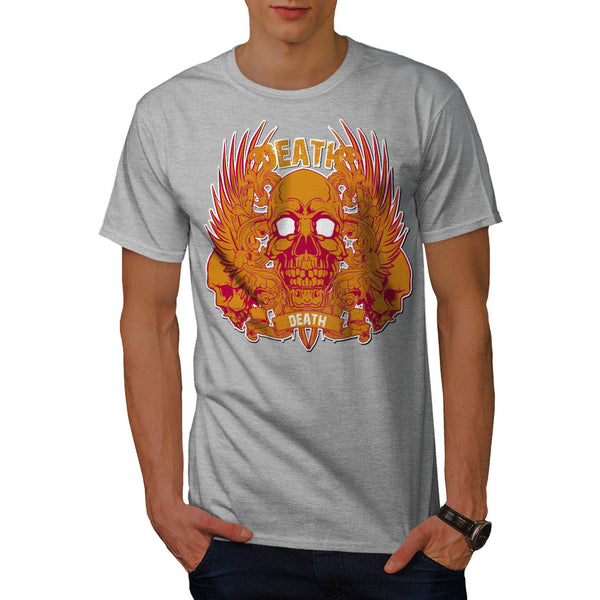Monster Death Skull Mens T-Shirt