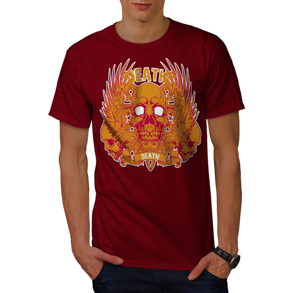 Monster Death Skull Mens T-Shirt
