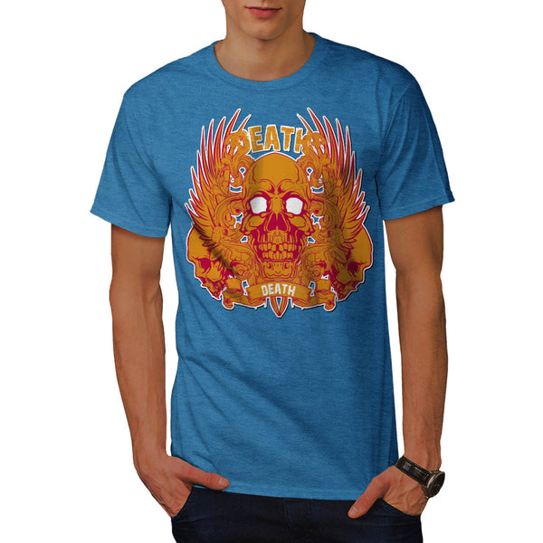 Monster Death Skull Mens T-Shirt