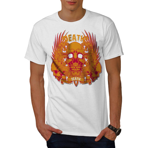 Monster Death Skull Mens T-Shirt