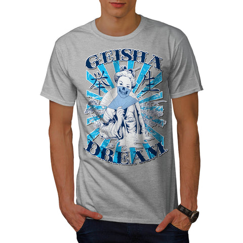 Geisha Dream Night Mens T-Shirt