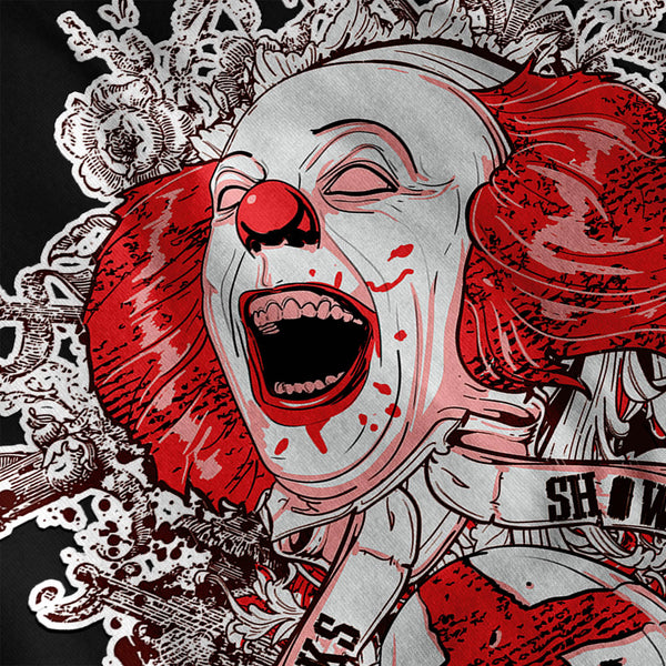 Death Horror Clown Mens Long Sleeve T-Shirt