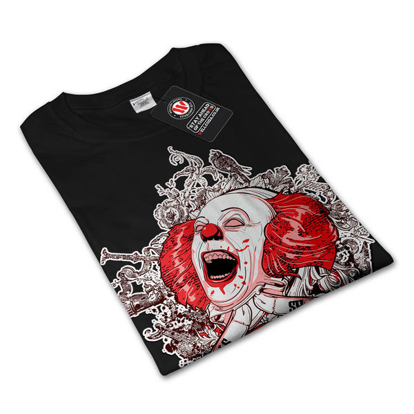 Death Horror Clown Mens Long Sleeve T-Shirt