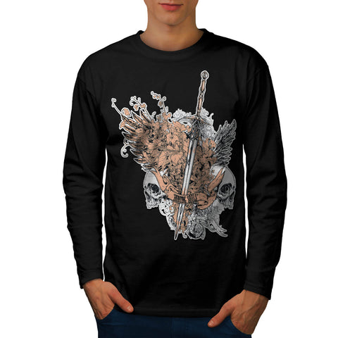 Hunting Souls Dagger Mens Long Sleeve T-Shirt