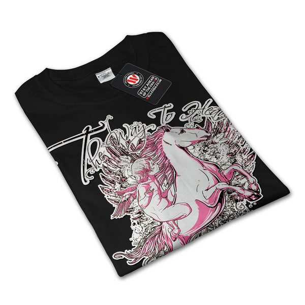 Way To Heaven Myth Mens Long Sleeve T-Shirt