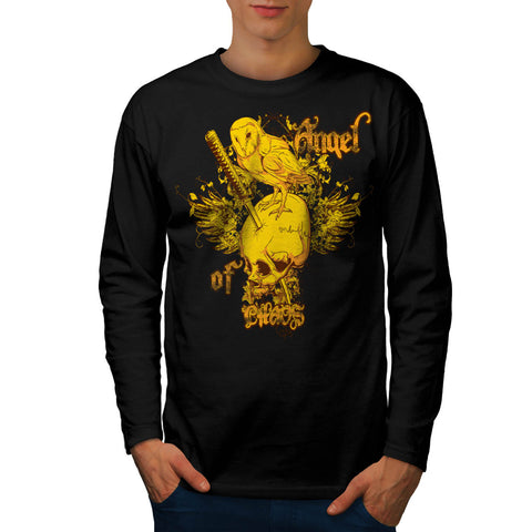Angel Chaos Wild Owl Mens Long Sleeve T-Shirt