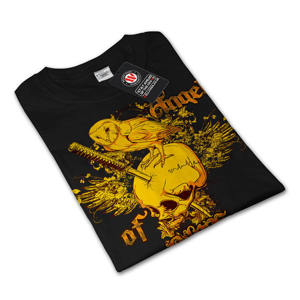 Angel Chaos Wild Owl Mens Long Sleeve T-Shirt