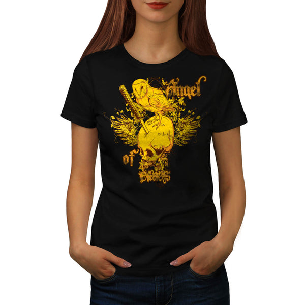 Angel Chaos Wild Owl Womens T-Shirt
