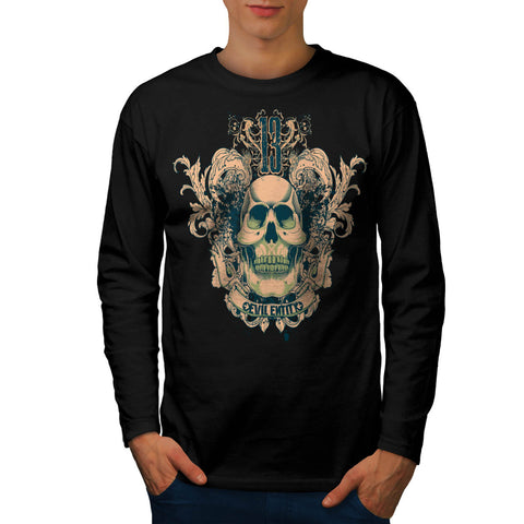 Thirteen Evil Entity Mens Long Sleeve T-Shirt