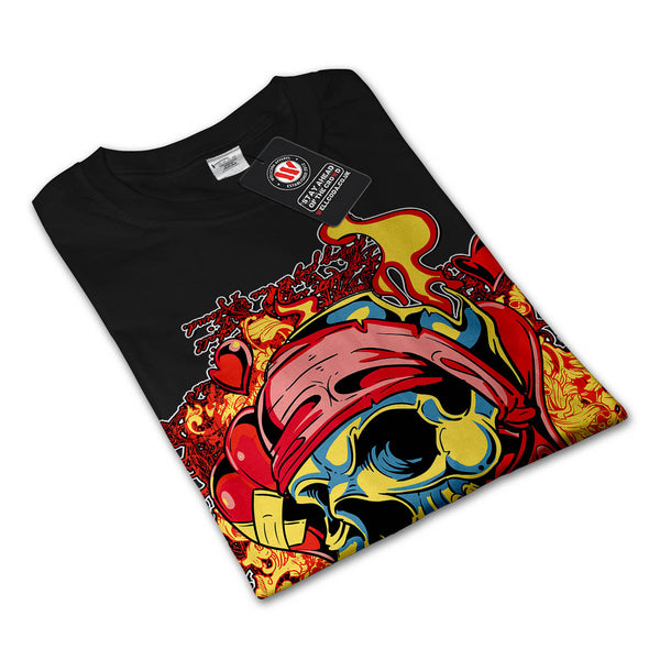 Pirate Skull Lover Mens Long Sleeve T-Shirt