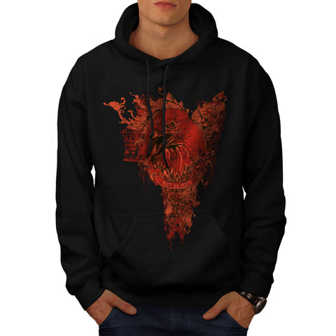 Evil Bird Prey Chill Mens Hoodie