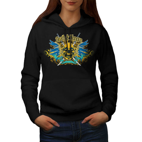 Death And Honour Fear Womens Hoodie