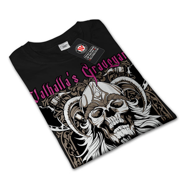 Valhalla Graveyard Mens Long Sleeve T-Shirt
