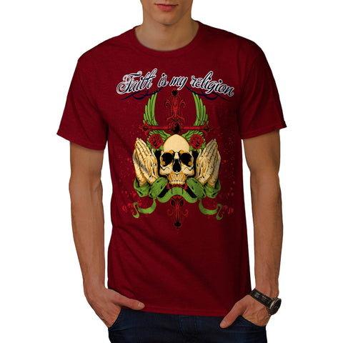 Religion Faith Prayer Mens T-Shirt