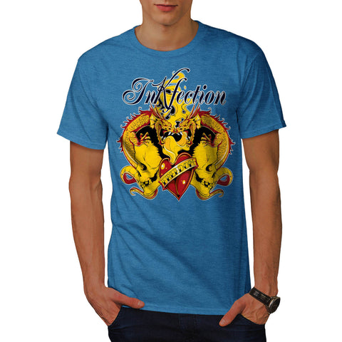 Ink Infection Tattoo Mens T-Shirt