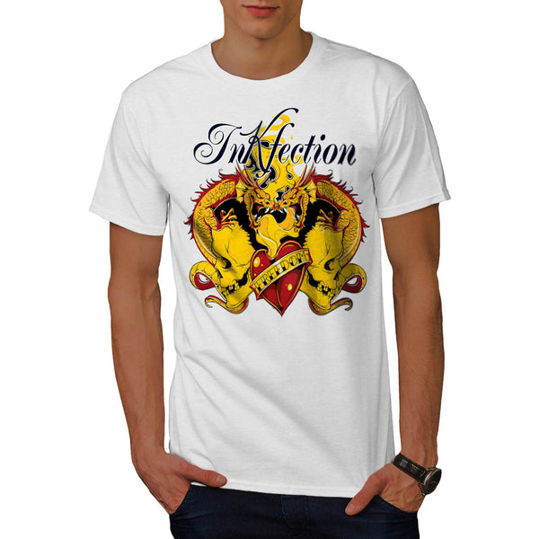 Ink Infection Tattoo Mens T-Shirt